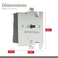 thumbnail image 3 of Parts Master Replacement for GE/Hotpoint Dryer Timer - WE4M532, PS8746223, AP5788219, 3029573 - Part for Clothes Dryer Machine - Clothes Dryer Replacement Parts, 3 of 7