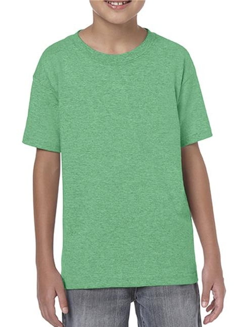 heather green shirt