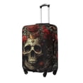 thumbnail image 1 of Fotbe Classical Rose Crown Skull Funda Protectora para Equipaje, Antirrayones y Resistente a la Suciedad, Compatible con Maletas de 18 a 32 Pulgadas-X-Large, 1 of 7