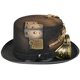 thumbnail image 4 of Sombrero Steampunk, sombrero de copa para cosplay, dibujos animados, anime, cosplay, fieltro, 4 of 4