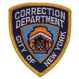 Dept of Corrections Police Patch 