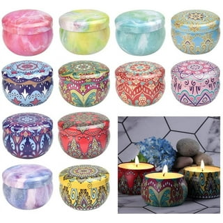 Mini Ceramic Candle Tins Empty Candle Tins Containers Diy - Temu