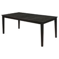 thumbnail image 3 of Louise 5-piece Rectangular Extension Leaf Dining Set Black, 3 of 11