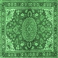 thumbnail image 1 of Ahgly Company Indoor Square Persian Emerald Green Traditional Area Rugs, 7' Square, 1 of 4