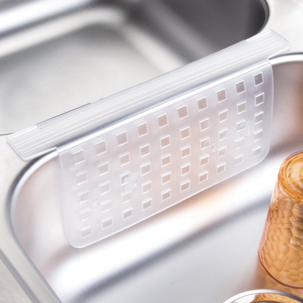 InterDesign Euro Sink Protector Saddle 11" x 12", Frost