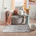 thumbnail image 1 of Hxlamzoo Fluffy Rectangle Area Rug, Soft Tie Dye Rug, Shaggy Colorful Rug, for Bedroom, Living Room, Teen Dorm, Baby Nursery, 1 of 4