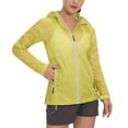 thumbnail image 3 of Little Donkey Andy Women's Waterproof Rain Jackets Summer Lightweight UPF50 Coats for Hiking Travel Fishing Size S, 3 of 5