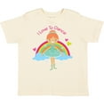 thumbnail image 3 of Inktastic I Love to Dance Ballet Girls Toddler T-Shirt, 3 of 5