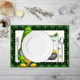 thumbnail image 4 of OEFNTAC Saint Patrick's Day Placemats Set of 4 Heat Resistant Table Mats, 4 of 6