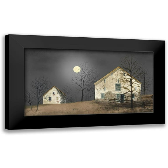 Jacobs, Billy 14x9 Black Modern Framed Museum Art Print Titled - Still of the Night