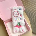 thumbnail image 1 of Sanrio Cute Hello Kitty Plush 3D With Makeup Mirror Phone Case For Iphone 11 12 13 14 15 Pro Max Drop-proof Cover RJ, 1 of 5