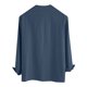 thumbnail image 4 of Blusas y camisas de manga larga con cuello en V para hombre, blusas casuales de moda con cordón y cuello en V de manga larga, blusas para hombre, 4 of 5