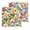 Multi, variant on Green Yellow Floral Kitchen Dish Towels for Drying Dishes Set of 2, Purple Blue Watercolor Retro Leaf Waffle Weave Microfiber Hand Tea Bathroom Towels Quick Dry & Absorbent Towel 12x12