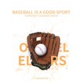thumbnail image 2 of Eigraketly Guante de béisbol Guante de softball de cuero para entrenamiento de béisbol de deportes al aire libre Deportes y aire libre No.1 Eigraketly OD009979-01, 2 of 6