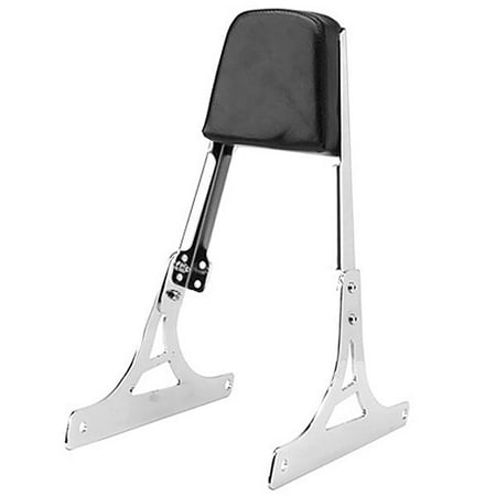 - Krator Harley Davidson Softail FLSTC FLSTF FLSTN FLSTS FLSTSC FXST FXSTB FXSTS FXSTSB Quality Chrome Backrest Sissy Bar with Leather Pad Back Rest Seat Harley Davidson Cruisers Motorcycle 2000-2006