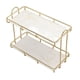 thumbnail image 5 of Estante de Baño BuyWeek de 2 Niveles Estante de Almacenamiento de Pie, 5 of 12
