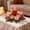 Multicolor-1C-clearacne, variant on OEFNTAC Decorations Rose Artificial Candle Holder Wreath Romantic Window Tabletop Decoration Party Wedding Festival Dinner Center Accent 8.3in Versatile Maintenace Free