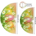 thumbnail image 3 of FMSHPON Happy Easter EggsButterfly Xmas Christmas Tree Skirt Stand Mat for Holiday Party Decoration Indoor Outdoor 48 inches, 3 of 6