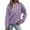 Purple, variant on TRUBKH hoodies for women Fleece Sweatshirts womens long sleeve tops comfrt hoodie pullover sweaters for women Autumn Solid Color Pocket Loose Casual Long Sleeved Hooded Sweatshirt Beige L