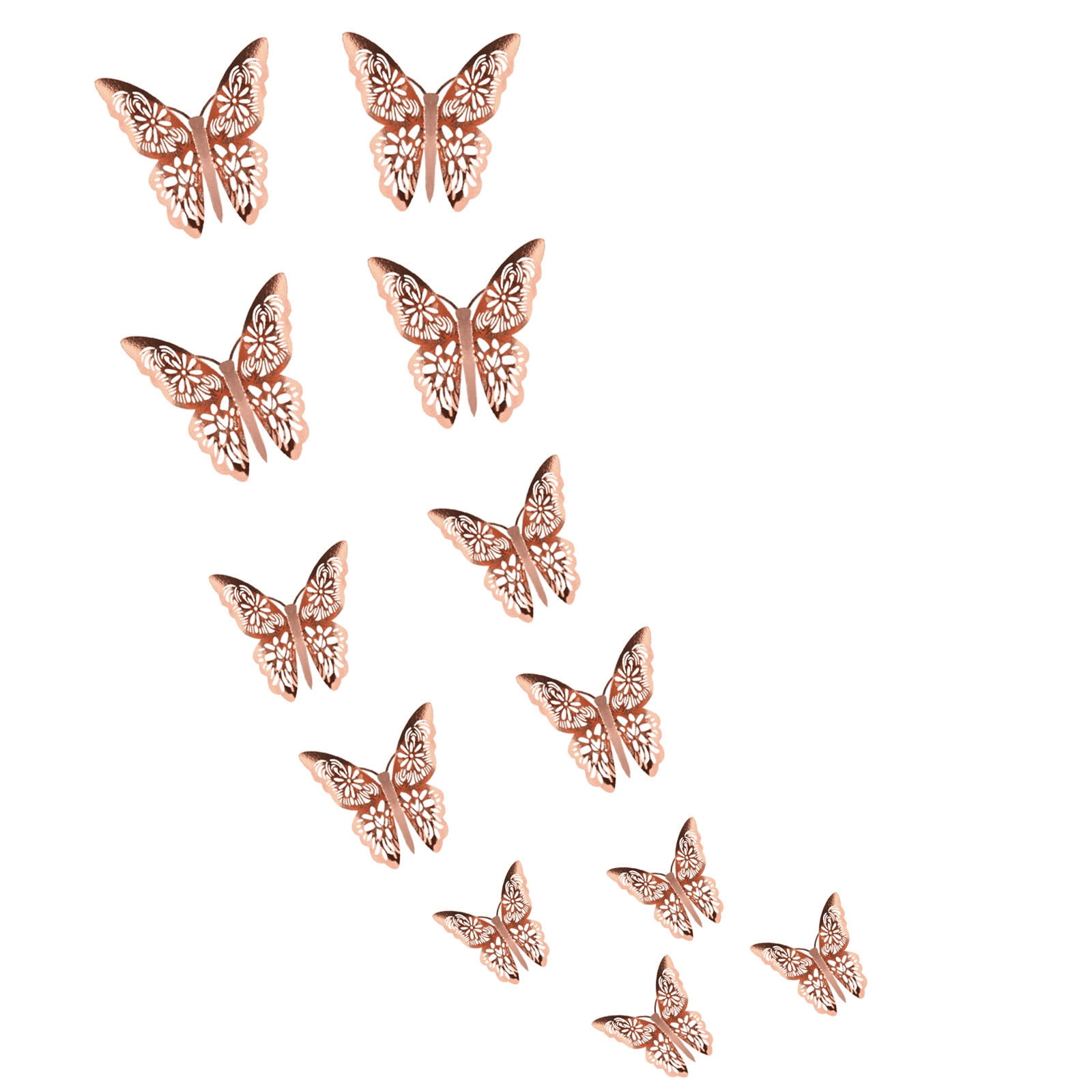 Download Toyfunny 3d Hollow Butterfly Wall Stickers Home Decor Cardboard Butterfly Wall Stickers Walmart Com Walmart Com