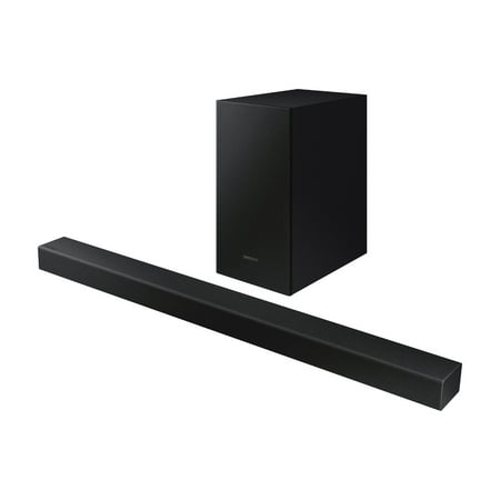Samsung - 5.1-Channel Soundbar with Wireless Subwoofer and Acoustic Beam - Black