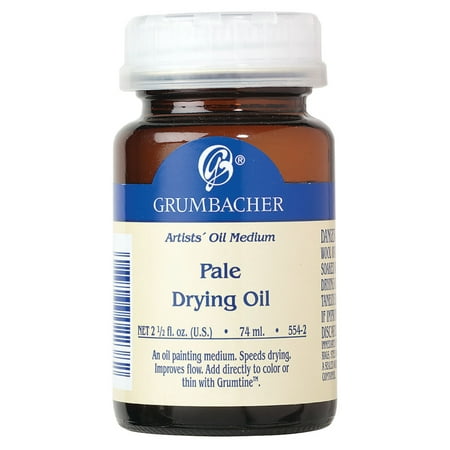 UPC: 0014173356208 | Grumbacher Pale Drying Oil  2.5 oz.
