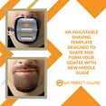 thumbnail image 4 of My Perfect GoateeÂ® Shaving Template - Create a Perfectly Shaped Goatee Every Time - Adjustable Reduces Shaving Time - Shape Goatee and Circle Bead (Version 1.1), 4 of 8