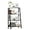 Black, variant on Small Bookshelf with Storage, 3-Tier Bookcase, Ladder Bookshelf, Freestanding Display Stand for Home Office, Living Room, Kitchen, Bedroom, White