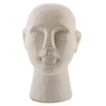 thumbnail image 1 of HomeRoots 384112 11 in. Matte White Ceramic Bust Decorative Sculpture, 1 of 3