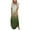 Green, variant on Maxi Dresses Sevevn Women's Maxi Dresses Summer Casual Rounk Neck Short Sleeve Slit Vacation Beach Long Dress
