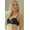 Black, variant on Women's Carnival 507 Strapless 4 Way Convertible Bra (Black 32B)