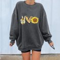 thumbnail image 2 of Pompotops Sweat-Shirt à Manches Longues Imprimé Décontracté pour Femmes, 2 of 6