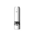 thumbnail image 1 of Billuyoard Molinillo de pimienta eléctrico, molinillo de sal de especias de acero inoxidable, 6 engranajes, barra de comedor impermeable ajustable, Electrodomésticos Blanco Billuyoard HA067865-02, 1 of 1