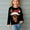 Multicolor, variant on Bnwani Christmas Long Sleeve Toddler Shirts Boys Crew Neck Tops 3-4t
