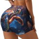 thumbnail image 1 of Fotbe Night Sky Turtle Shorts Sin Costuras – Shorts Deportivos de Cintura Alta para Mujer, Elásticos para Gimnasio, Yoga, Running o Ciclismo-Small, 1 of 8