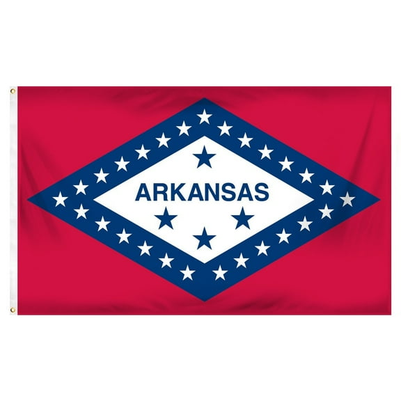 Arkansas 3' x 5' Indoor Polyester State Flag