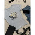 thumbnail image 3 of Stay Wild Daisies Positive Quote T-Shirt Women -Image by Shutterstock, Female 5X-Large, 3 of 4