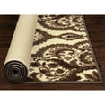 thumbnail image 4 of Mainstays Traditional Roxanne Medallion Brown Hallway Runner Rug, 1'8"x5', 4 of 8
