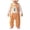 Orange, variant on CAICJ98 Infant Baby Boy Halloween Pumpkin/Ghost Plaid Jumpsuit Sleeveless Gingham Romper One Piece Strap Overalls Smocked Clothes,Size 12-18 Months