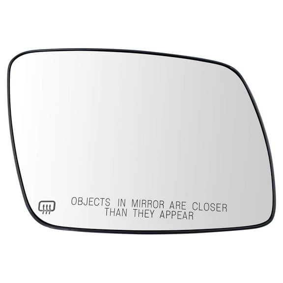 TRQ Exterior Mirror Glass Power Heated RH Passenger Side for Dodge Journey New MGA07202