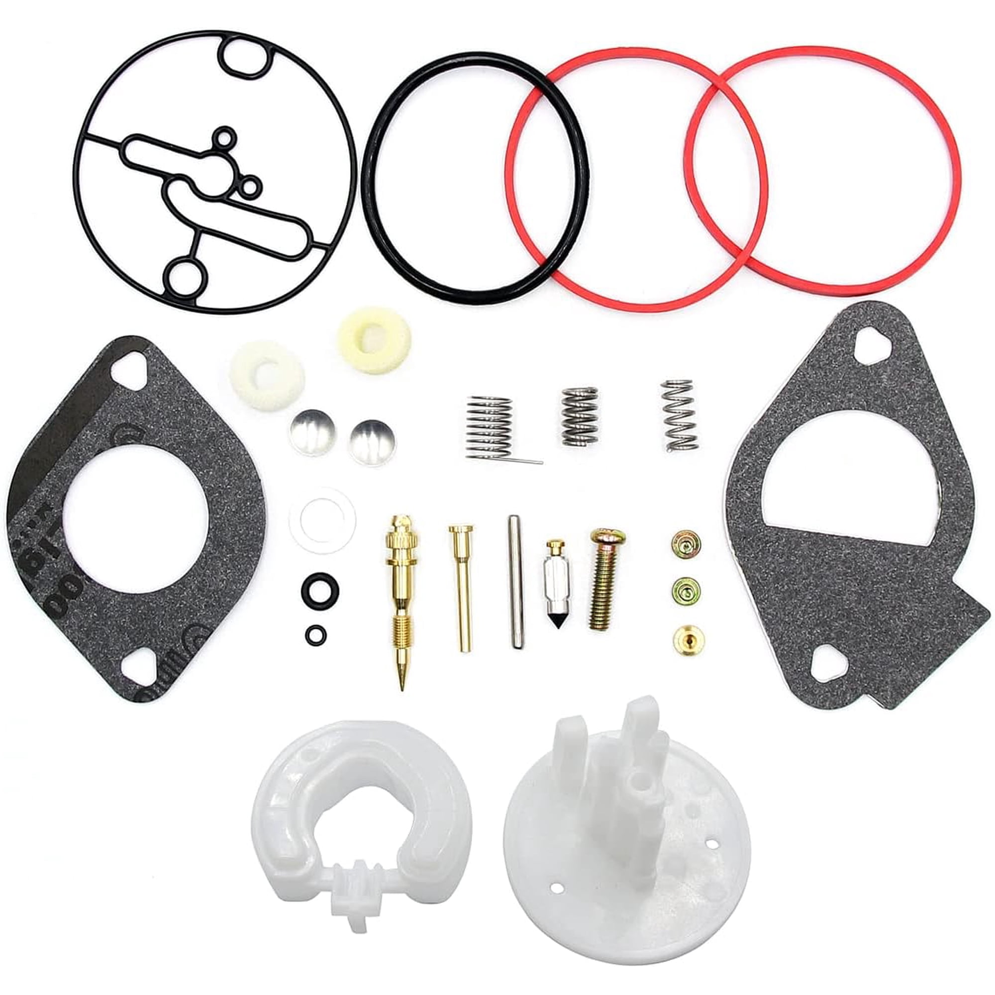 796184 Carburetor Rebuild Overhaul Kit Nikki Carb Repair Kit Compatible with Briggs & Stratton 11HP-19HP Lawn Mower Engines 1-Pack