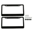 thumbnail image 1 of 2Pcs License Plate Frame Black Aluminium Alloy Sturdy Durable Easy Installation Original Standard License Plate Holder, 1 of 22
