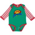 thumbnail image 3 of Inktastic Little Brother Superhero Boys Long Sleeve Baby Bodysuit, 3 of 5