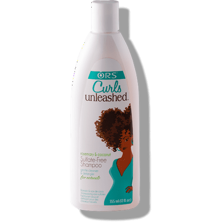 Curls Unleashed Rosemary And Coconut Sulfate Free Shampoo 12 Ounce