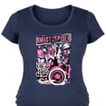 thumbnail image 3 of Marvel - Ghost Spider Punk Band - Women's Maternity Scoop Neck Graphic T-Shirt, 3 of 5