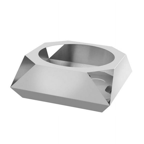 Rosseto SM283 Round Diamond Multi-Chef Stainless Steel Frame