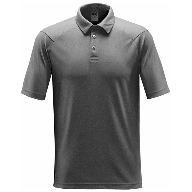 Stormtech - Polo Minstral Hombres (Carbón Jaspeado)