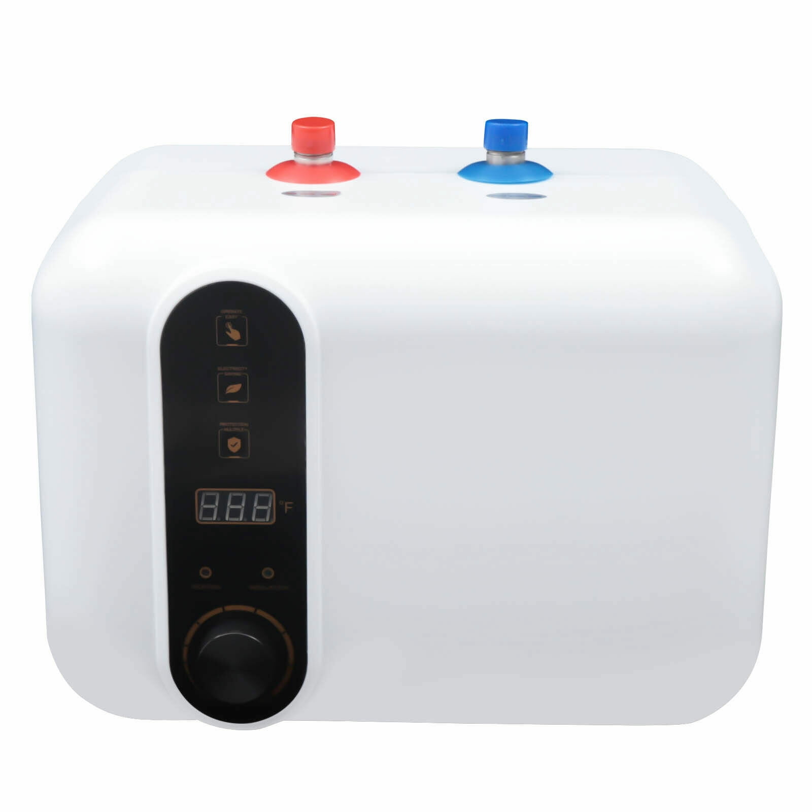 10L/2.6 Gal Electric Mini Tank Water Heater 1500W – Under‑Sink Hot Water Heater with Adjustable Temp, 304 Stainless Steel, IPX4 Waterproof, Low‑Pressure Start