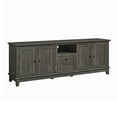 thumbnail image 3 of FESTIVO Rustic 72-Inch TV Stand with Adjustable Shelves, Hidden Storage - 72" in Width Dark Brown, 3 of 5