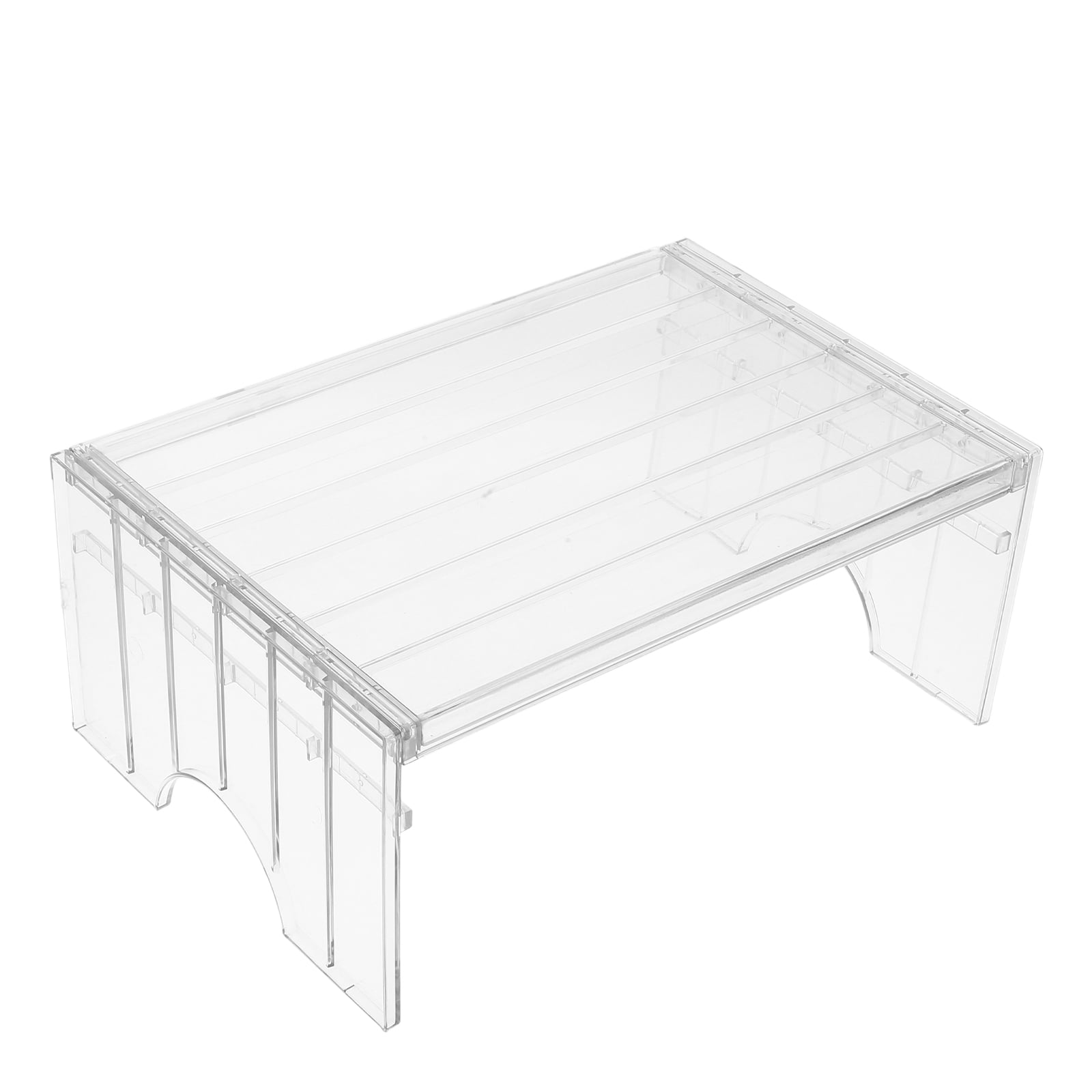 AURARMLET Easy Clean Adjustable Fridge Shelf Organizer Stackable Freezer and Cabinet Storage